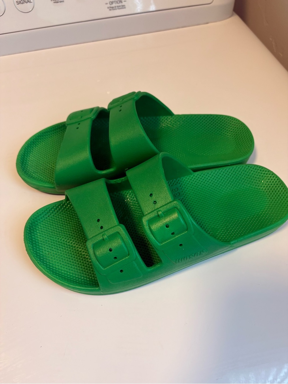 Women's Freedom Moses Double-Buckle Slide Sandals